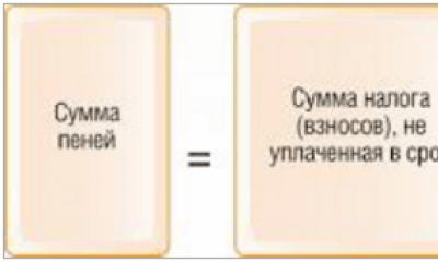 Начисление пени по налогам — бухгалтерские проводки: прибыль, ндс, ндфл Отражение пени и недоимки по страховым взносам